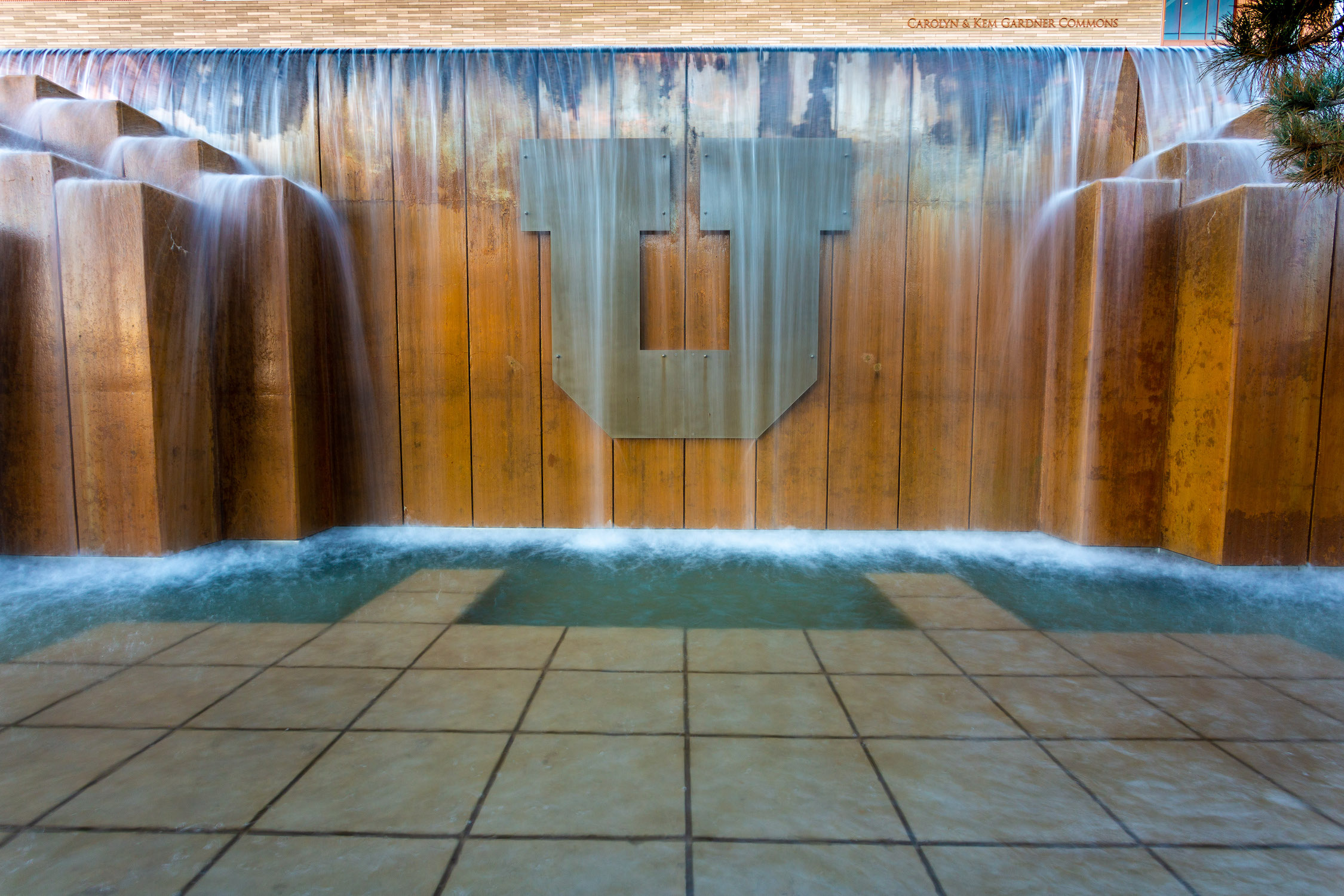 university fountain