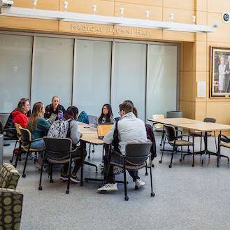 Group therapy at BHIDC